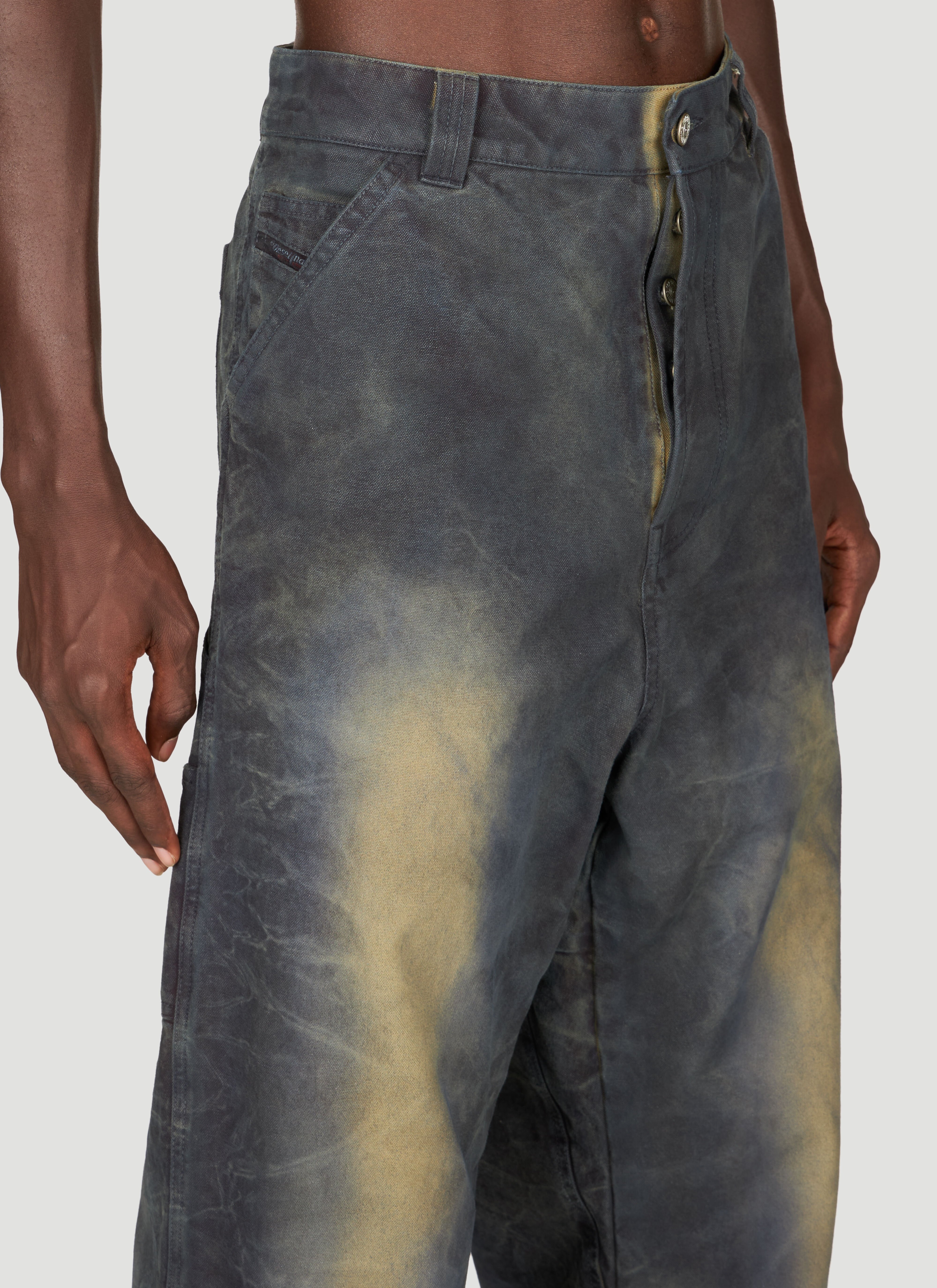【2024最新作】 Men's' Diesel P-Livery LN-CC® | Blue in Jeans パンツ