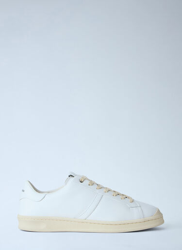 Jil Sander Leather Sports Sneakers White jil0165011