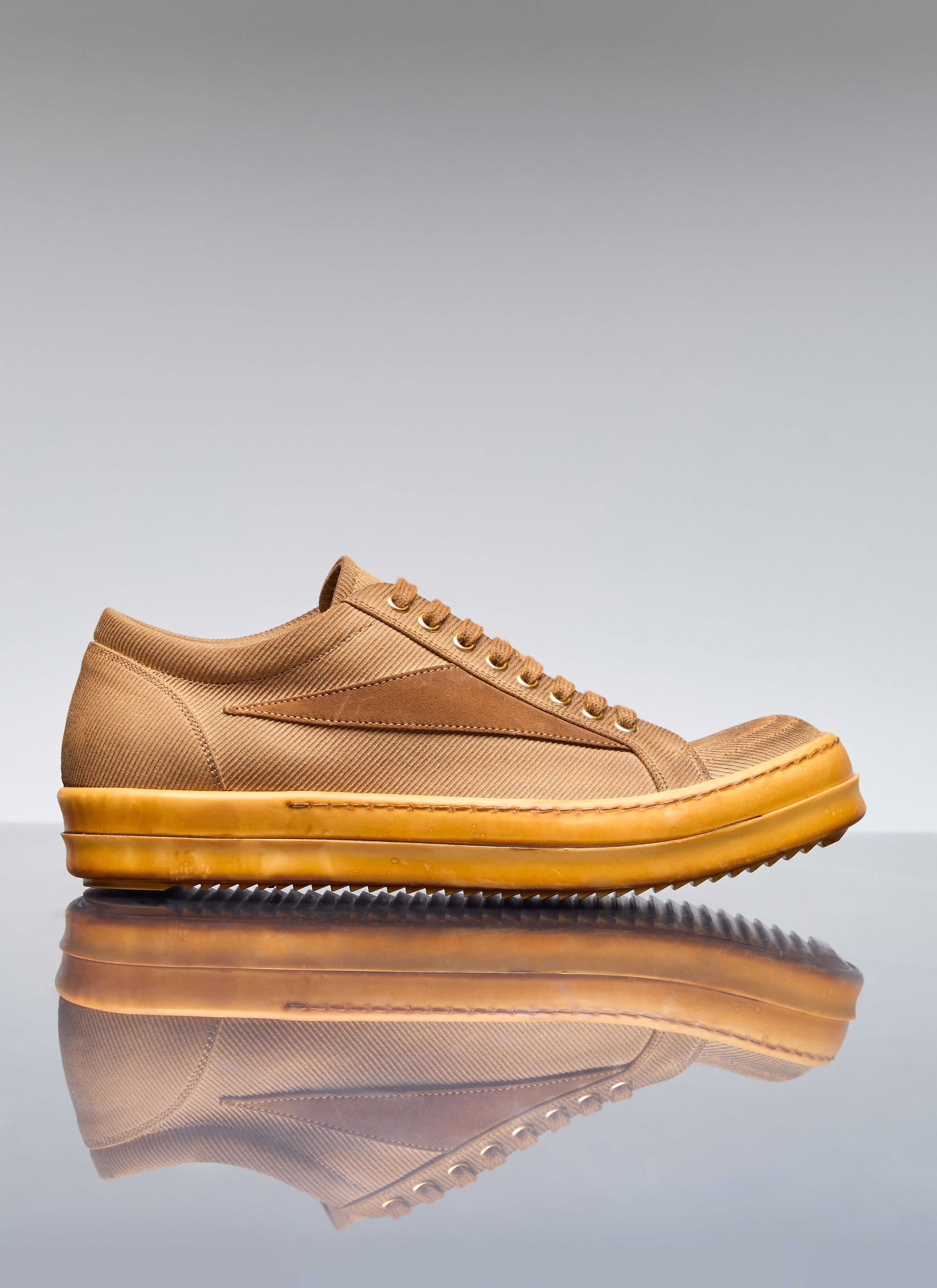 Rick Owens DRKSHDW Men's' Vintage Sneakers in Brown | LN-CC®