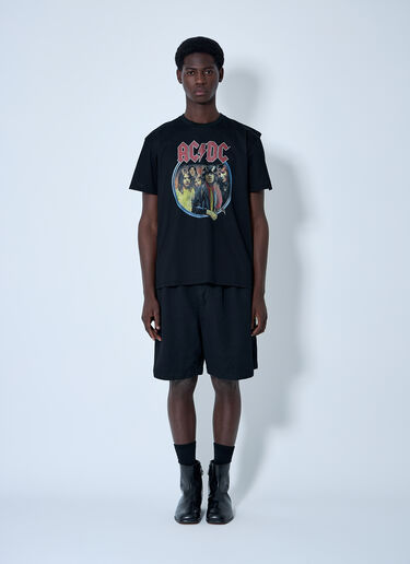 Junya Watanabe AC/DC T-Shirt Black jwn0160001