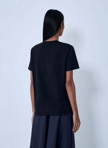 Moncler Logo Motif T-Shirt Black mon0263038
