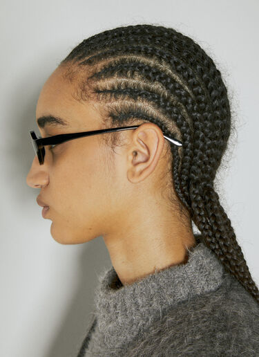 Drain Sunglasses Our Legacy Drain Sunglasses Black ous0354003