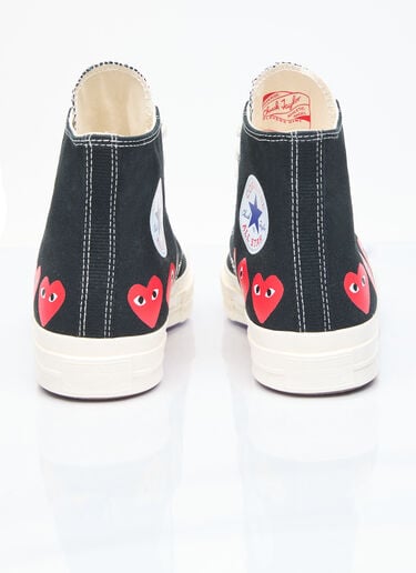 Comme des Garçons PLAY x Converse Multi-Heart Chuck 70 高帮运动鞋 黑色 cpc0355007