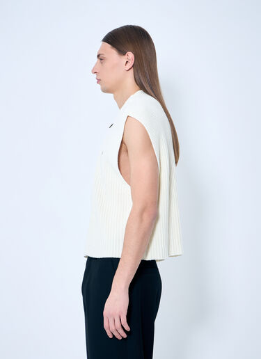 Vivienne Westwood Jess Zip Vest Cream vvw0159008