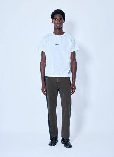 LN-CC® - Maison Margiela: Regular T-Shirt - White Maison Margiela Regular T-Shirt White mla0166004