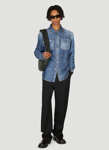 Denim Shirt Bottega Veneta Denim Shirt Blue bov0153014