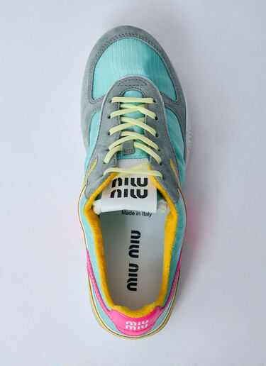 Miu Miu Gymnasium Sneakers Green miu0260045