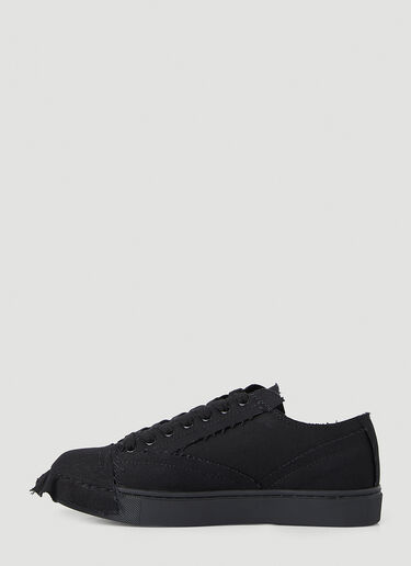 Yohji Yamamoto Raw Trim Sneakers Black yoy0250011