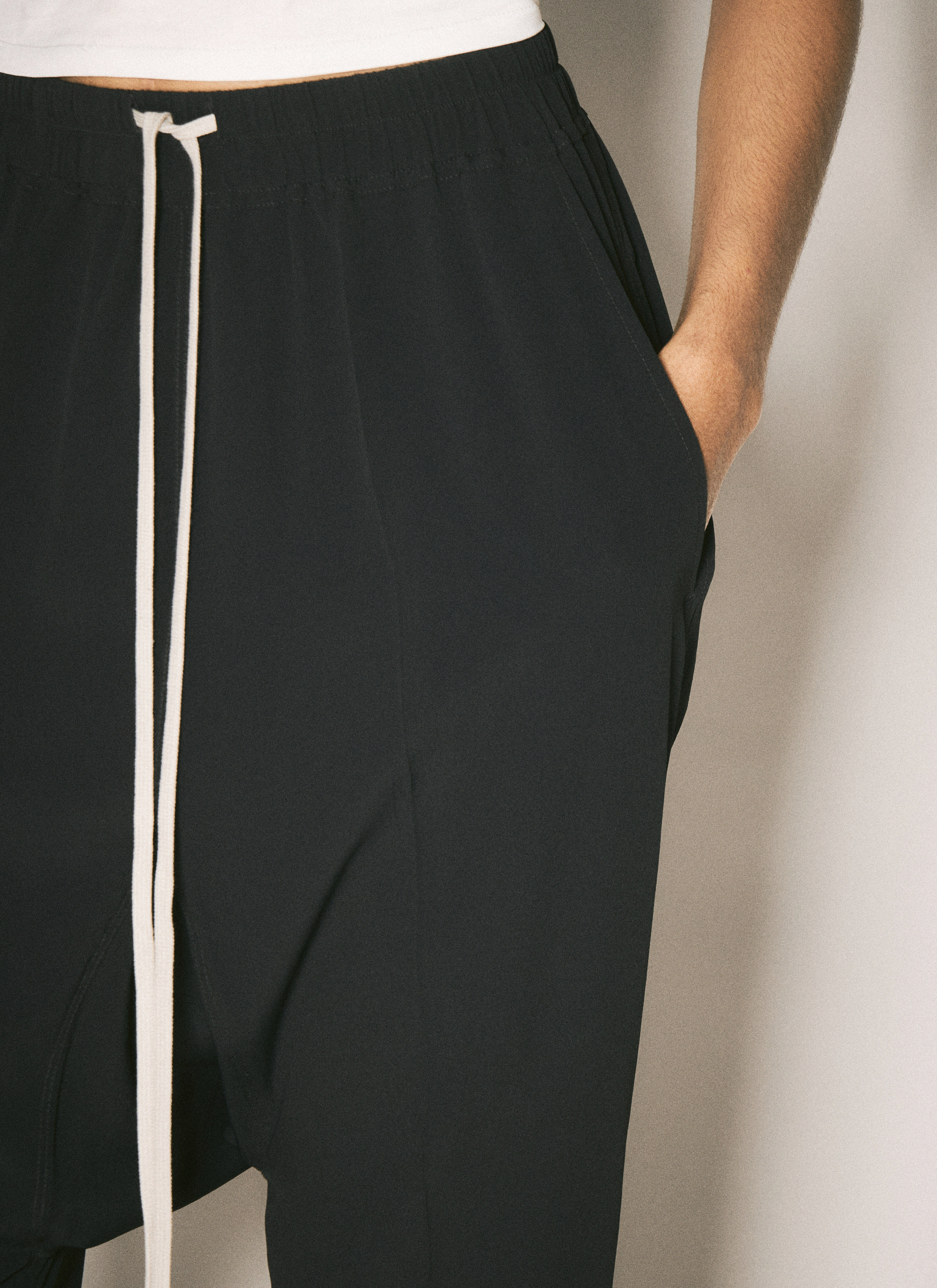 Rick Owens レディース ドローストリングクロップドパンツ の