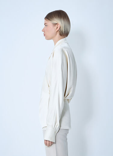 TOTEME Wrap Shirt Beige tot0261069