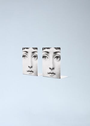 Fornasetti Viso Bookends White wps0691891