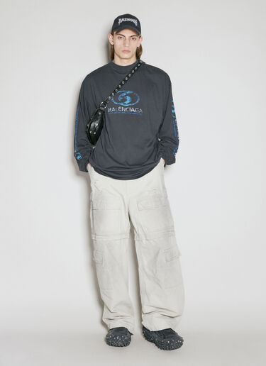 Large Cargo Pants Balenciaga Large Cargo Pants Beige bal0155022