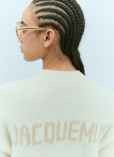 Jacquemus La Maille 针织衫 米色 jac0256028