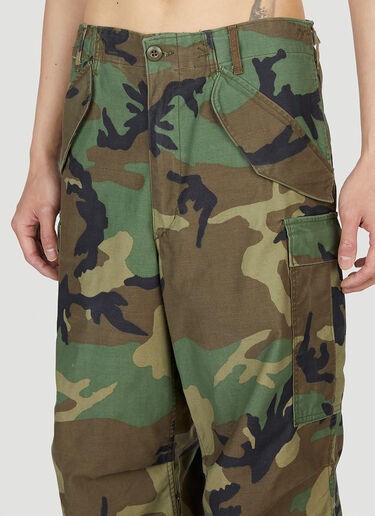 Nancy No Pleasure Cargo Pants Green ncy0153008