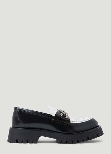 Interlocking G Chain Loafers Gucci Interlocking G Chain Loafers White guc0253098