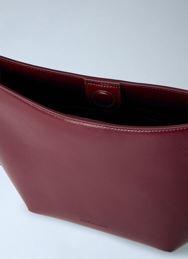 LN-CC® - Jil Sander: Kante Shoulder Bag - Red Jil Sander Kante Shoulder Bag Red jil0266012