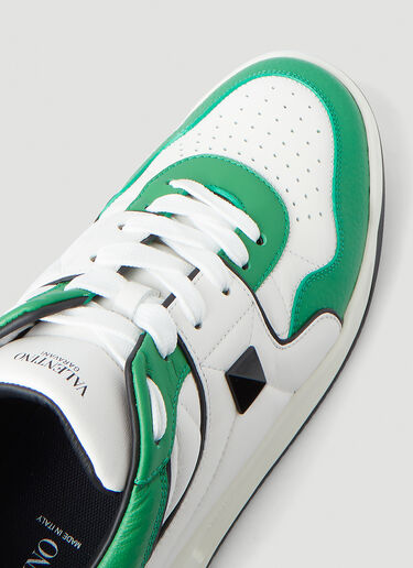 Valentino One Stud Sneakers Green val0148020