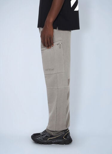 Off-White Laundry Diagonal Cargo Track Pants Black ofw0162069