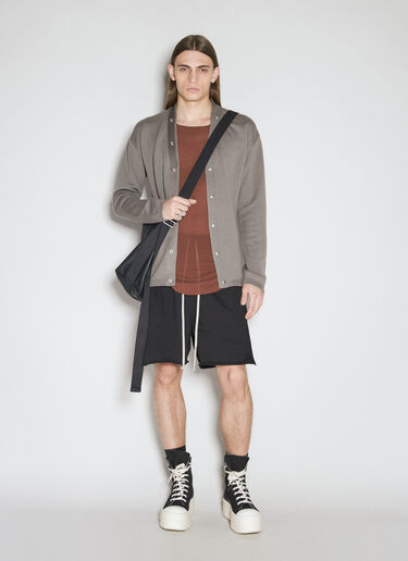 Rick Owens 基础款罗纹背心 红色 ric0155022