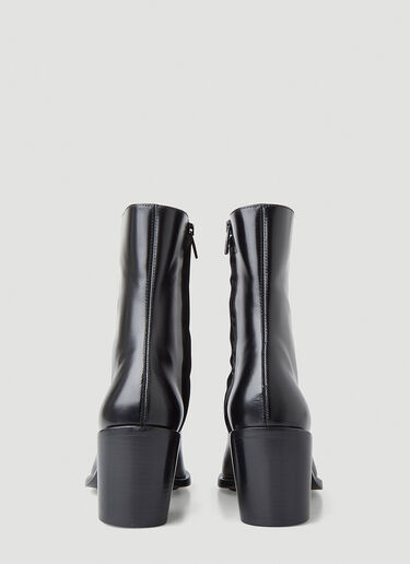 Alexander McQueen Boxcar Ankle Boots Black amq0249038