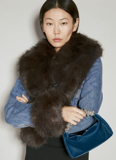 Alexander Wang Scrunchie Mini Handbag Blue awg0254024