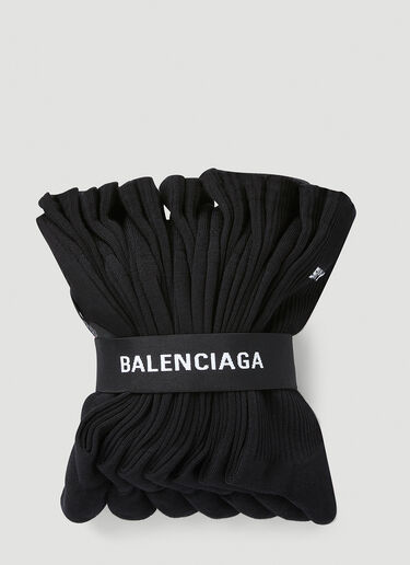 Balenciaga Pack of Seven Day of the Week Socks White bal0147107