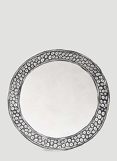Serax Isa Plate Medium Black wps0644584