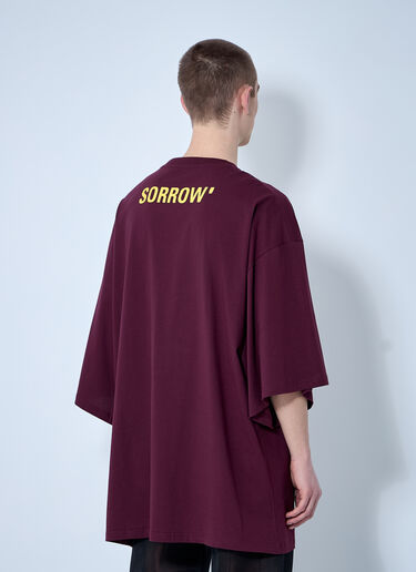 Walter Van Beirendonck Toyterror T-Shirt Burgundy wlt0160012