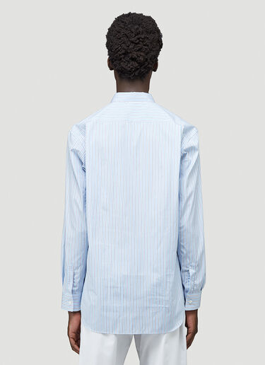 Comme des Garçons SHIRT Stripe Poplin Shirt Blue cdg0144003