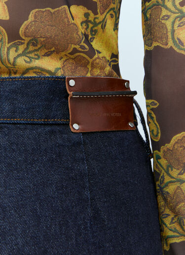 Dries Van Noten Pamplona Wide Leg Jeans Blue dvn0254030