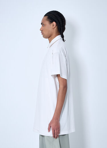 Balenciaga Interwinded Polo Shirt White bal0159001