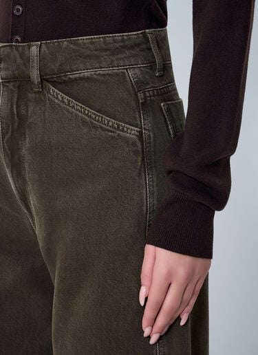 Curved Jeans Lemaire Curved Jeans Green lem0262005
