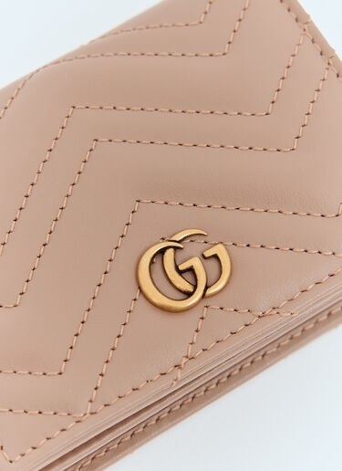 Gucci GG Marmont 皮革钱包 米 guc0235018