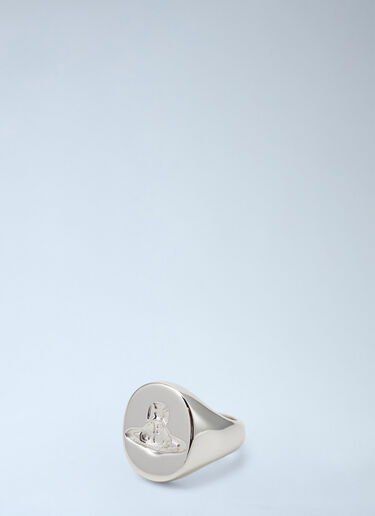 LN-CC® - Vivienne Westwood: Seal Ring - Silver Vivienne Westwood Seal Ring Silver vww0156009