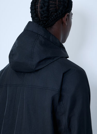 Stone Island Short Parka Jacket Black sto0164006