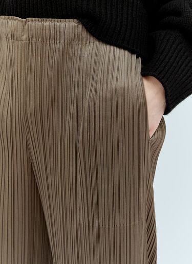 Pleats Please Issey Miyake Monthly Colors: March 长裤 卡其色 plp0256007
