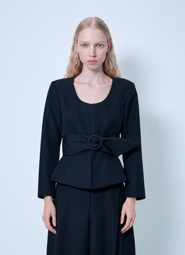 LN-CC® - Jacquemus: La Veste Miami Blazer - Black Jacquemus La Veste Miami Blazer Black jac0266004
