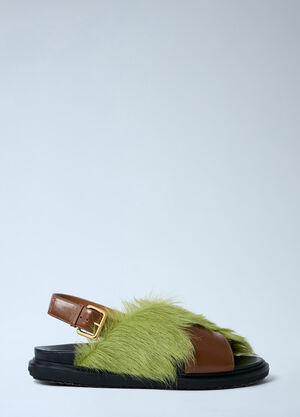 Marni Fussbett Shoes Yellow mni0263016