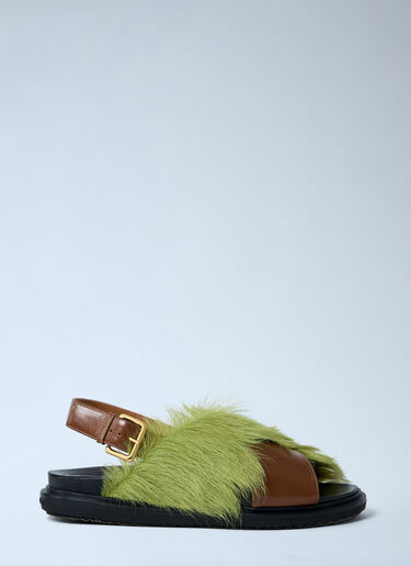 Marni Fussbett Shoes Yellow mni0263016