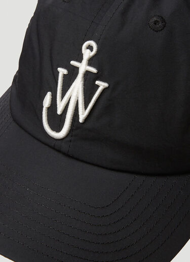 JW Anderson Logo Embroidered Baseball Cap Black jwa0149012