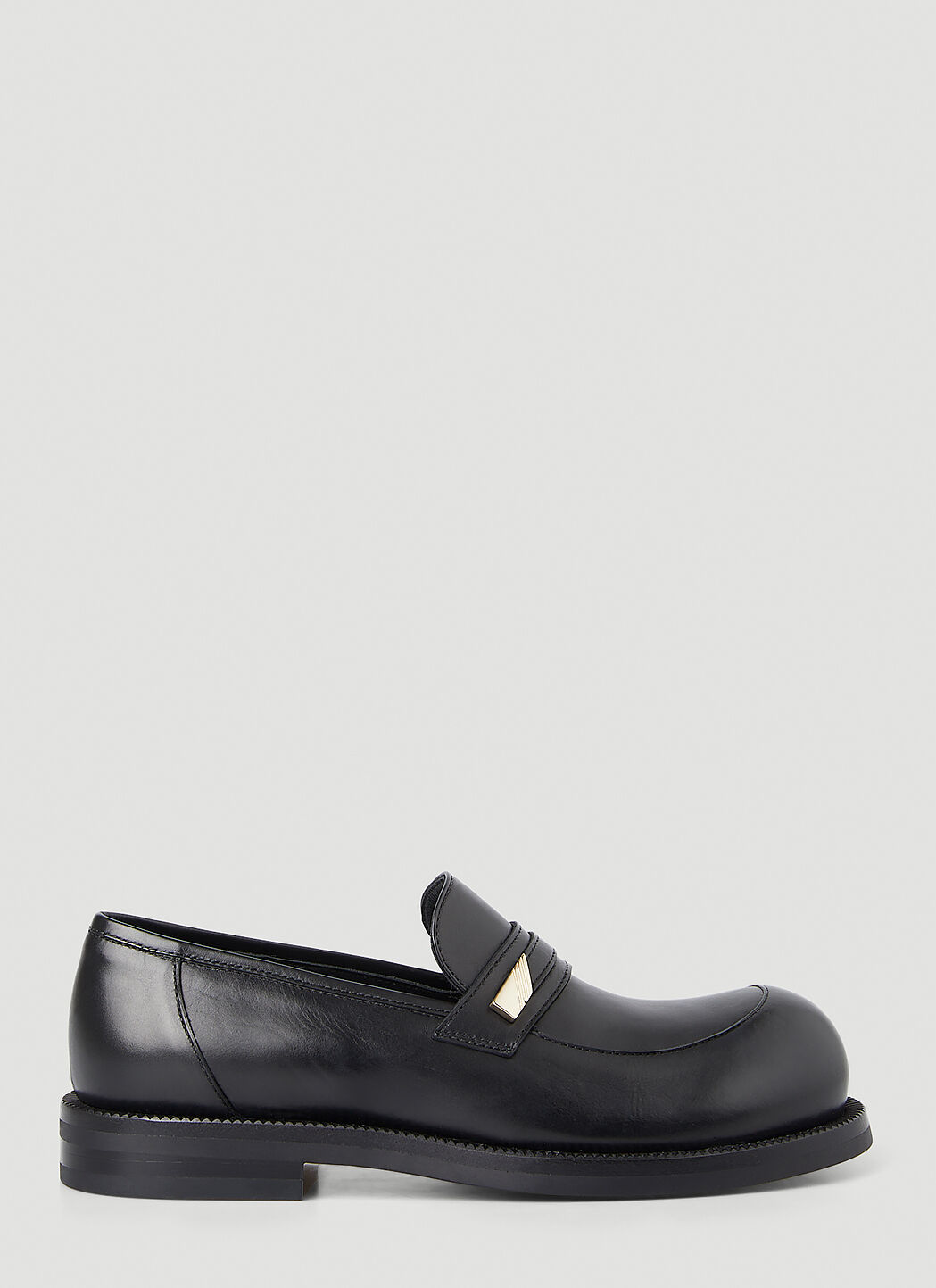 Mens round hotsell toe loafers