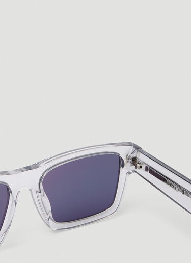 Prada Square Sunglasses Clear lpr0353007