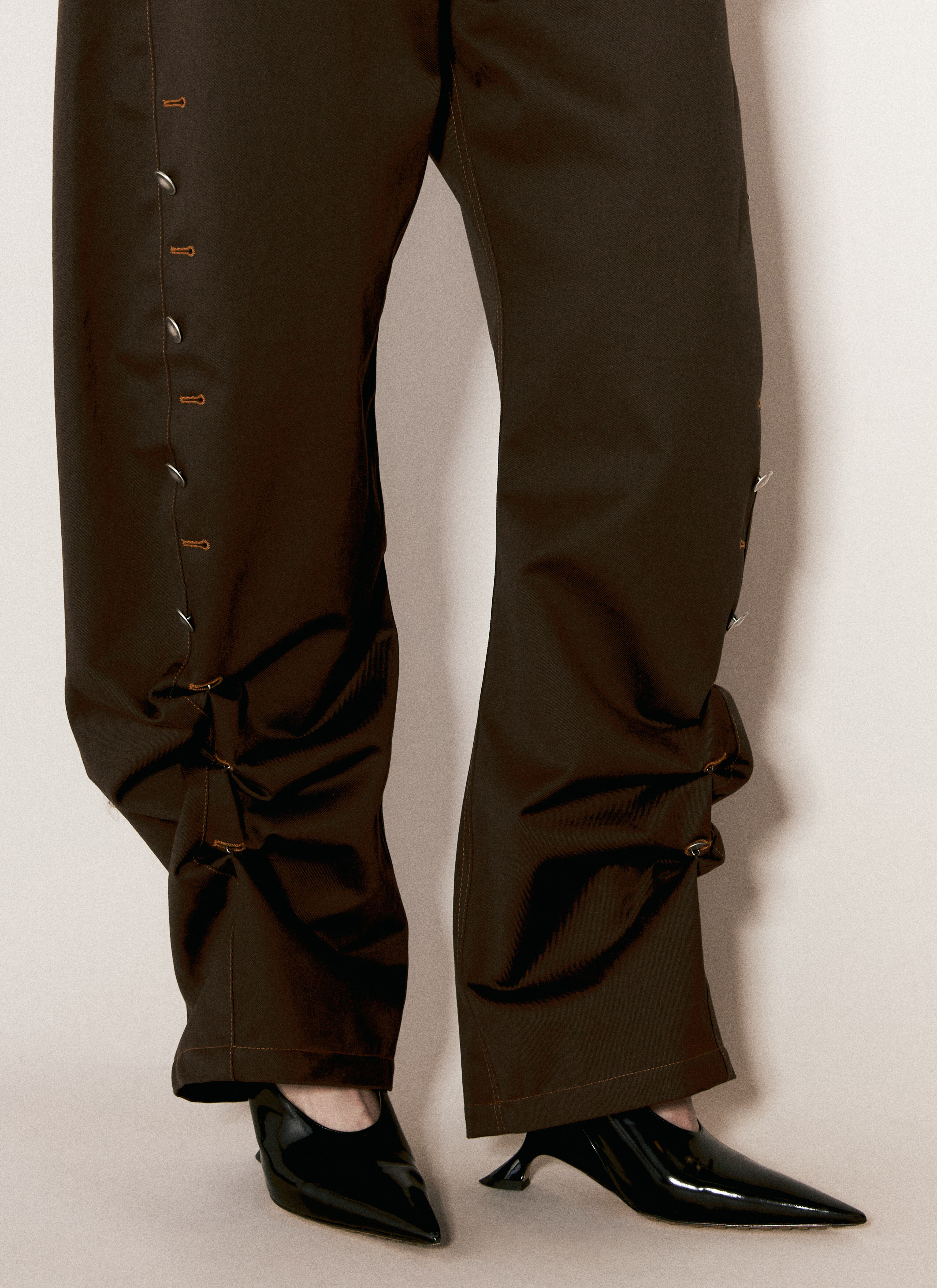 Kiko Kostadinov Women's' Apollinaire Pants in Brown | LN-CC®