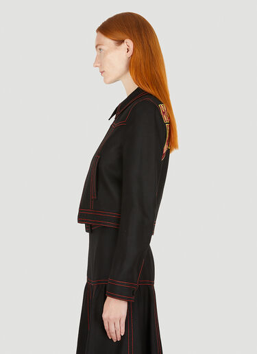 LN-CC® - Gucci: Hollywood Babylon Jacket - Black Gucci Hollywood Babylon Jacket Black guc0250042