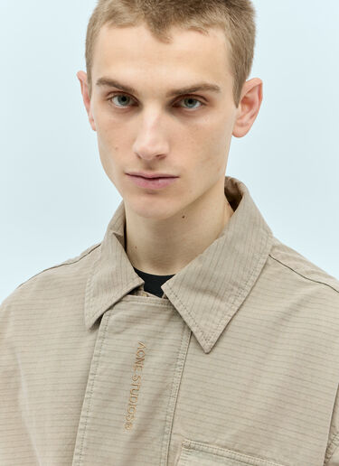 Acne Studios Ripstop Jacket Beige acn0154024