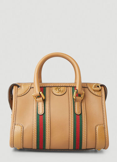 Gucci 더블 G 상단 손잡이 핸드백 카멜 guc0251009