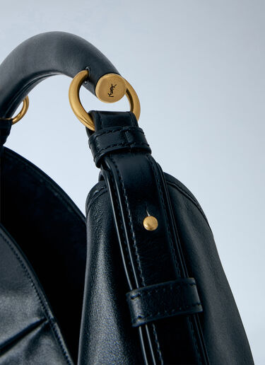 Saint Laurent Medium Mombasa Shoulder Bag Black sla0263119