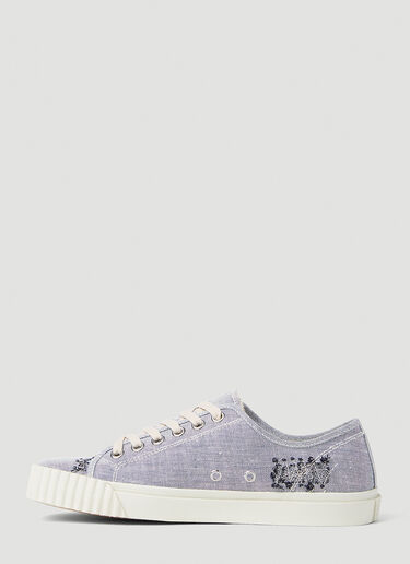 Maison Margiela Tabi Distressed Sneakers Denim mla0251020