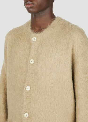 Acne Studios Fuzzy Cardigan Khaki acn0154002