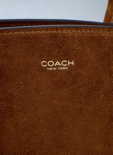 LN-CC® - Coach: Suede Empire Carryall Bag 34 - Brown Coach Suede Empire Carryall Bag 34 Brown coa0264042